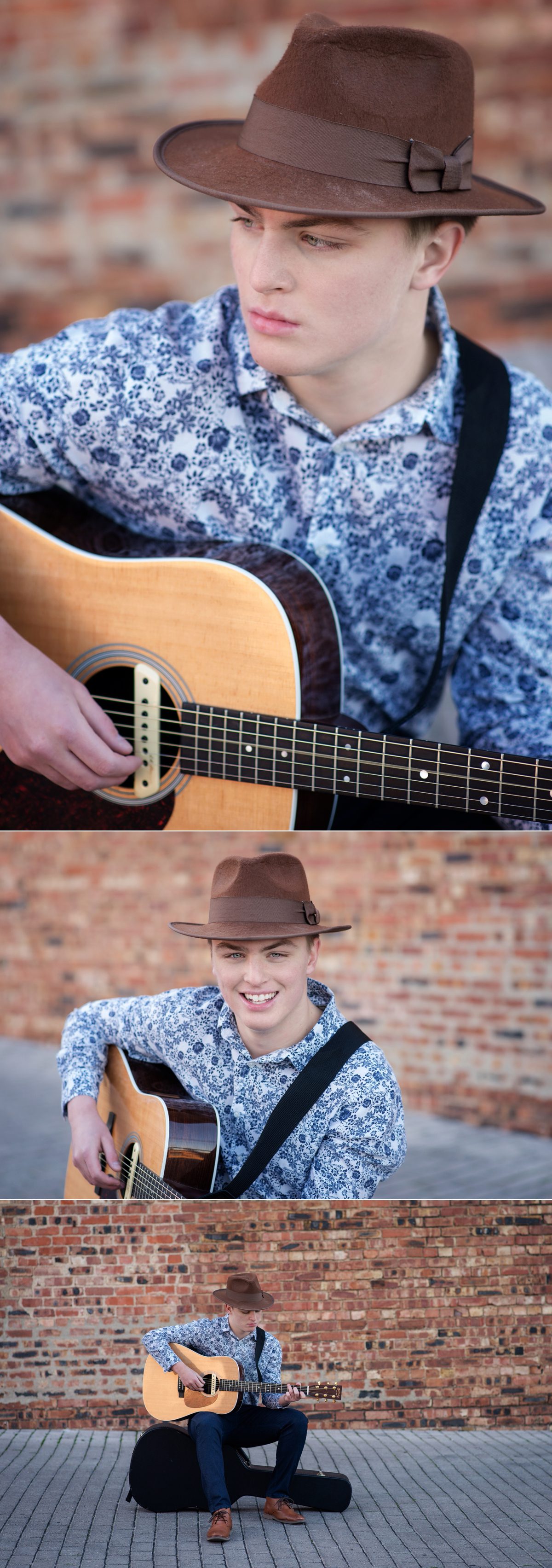 fort worth high school senior photographer musician with his guitar vanja d photography 