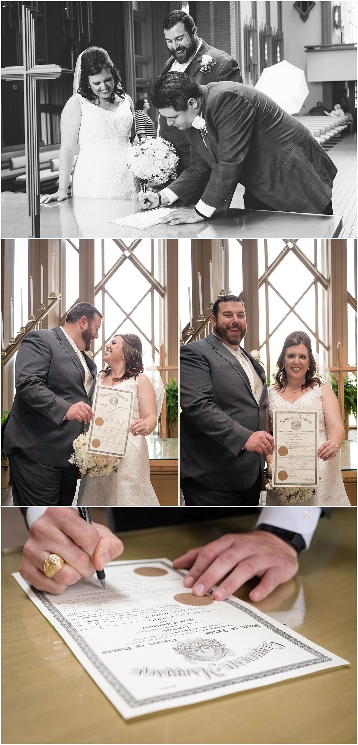 Marty Leonard Chapel Ceremony Fort Worth Wedding Photographer