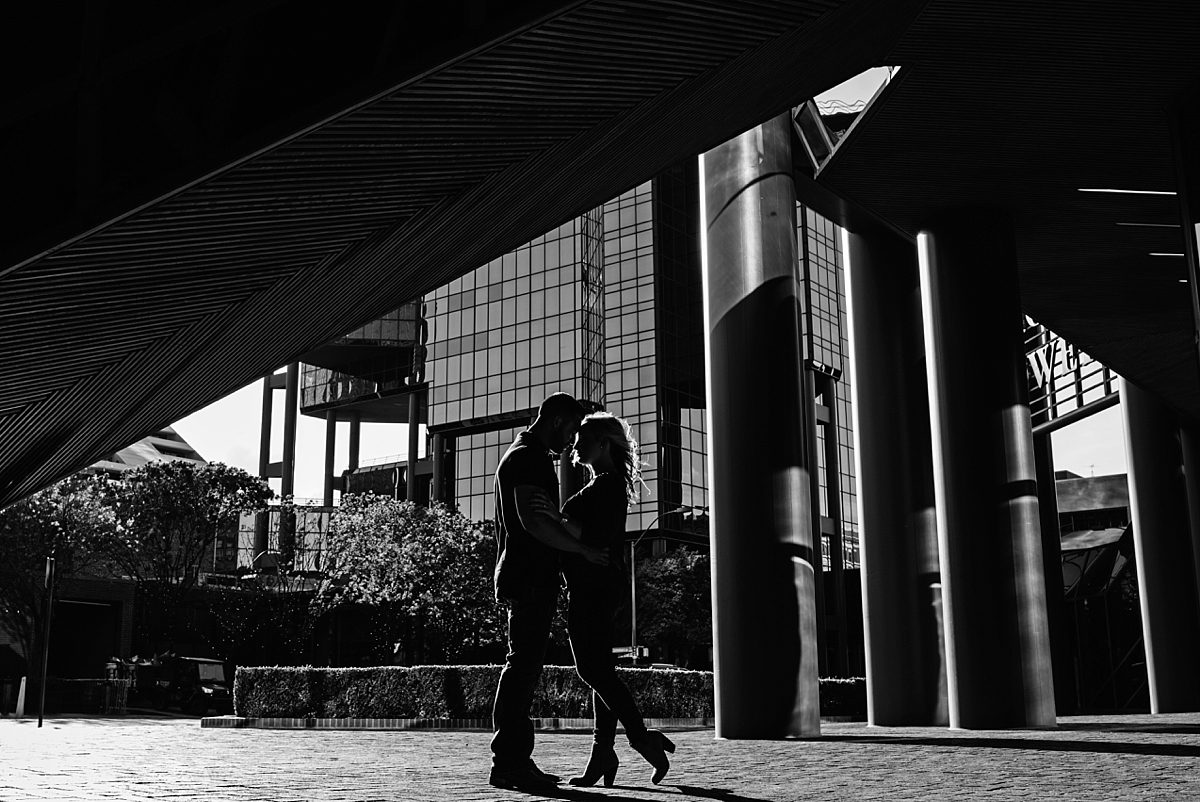 Fort Worth Wedding Photographer Engagement Session at Sundance Square