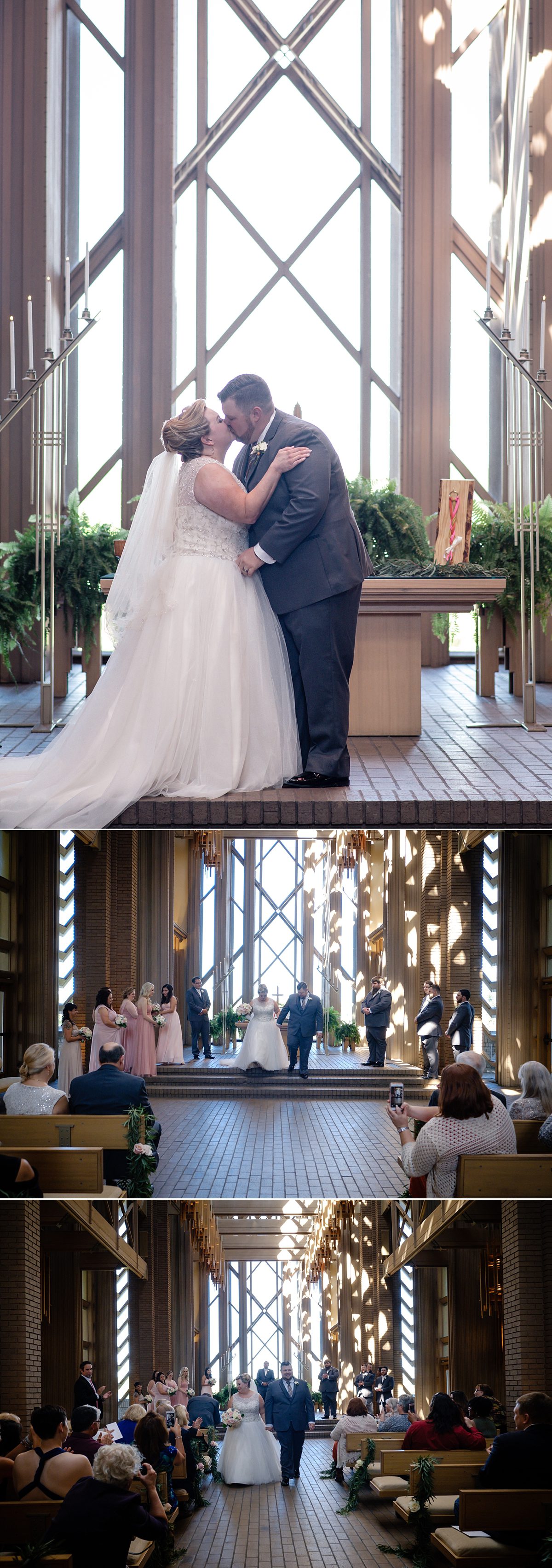Fort Worth Wedding Photographer Marty Leonard Chapel Ceremony