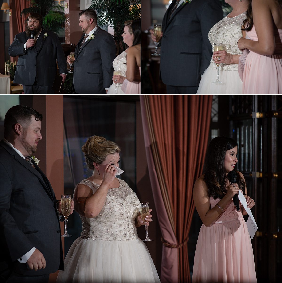 Fort Worth Wedding Photographer City Club Reception